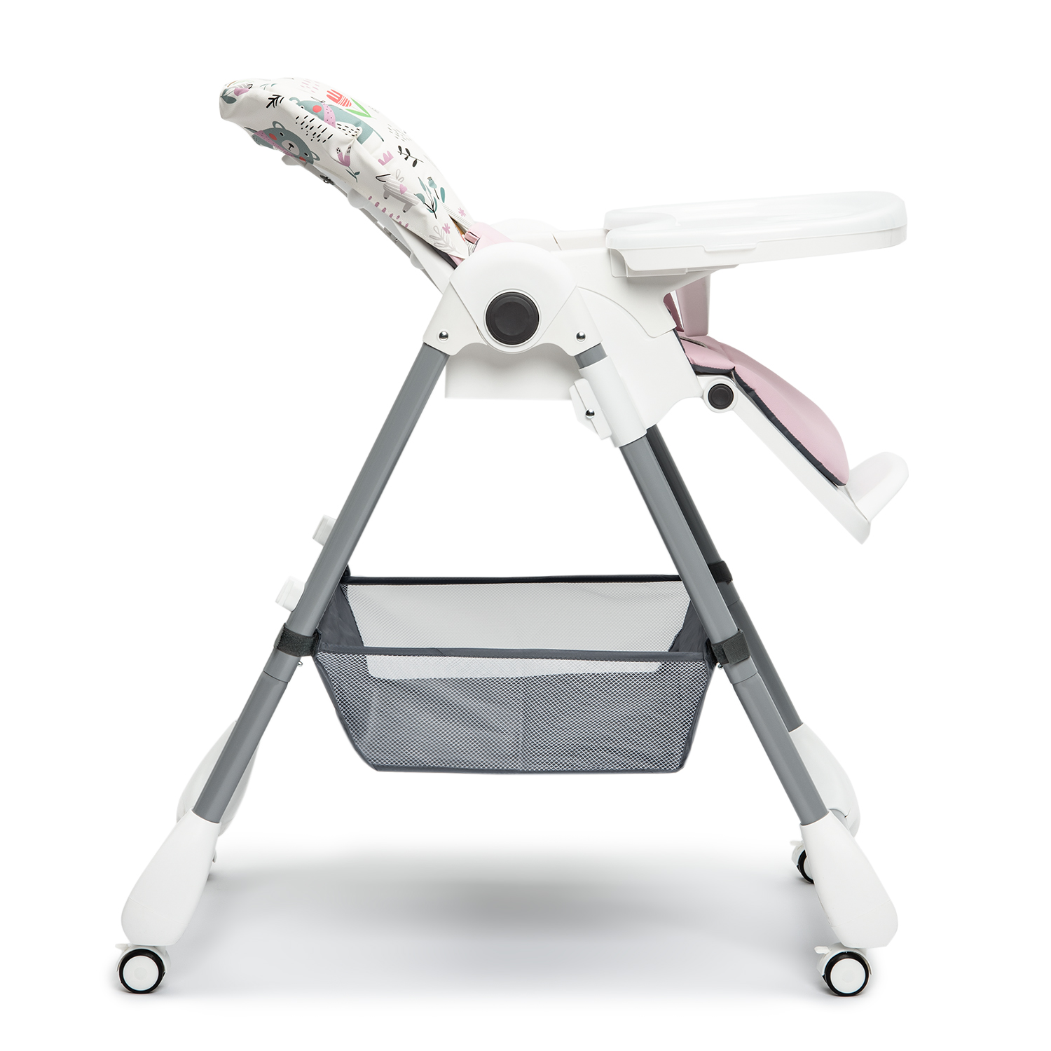 Стульчик для кормления BabyGo Pretty Friends New розовый - фото 9