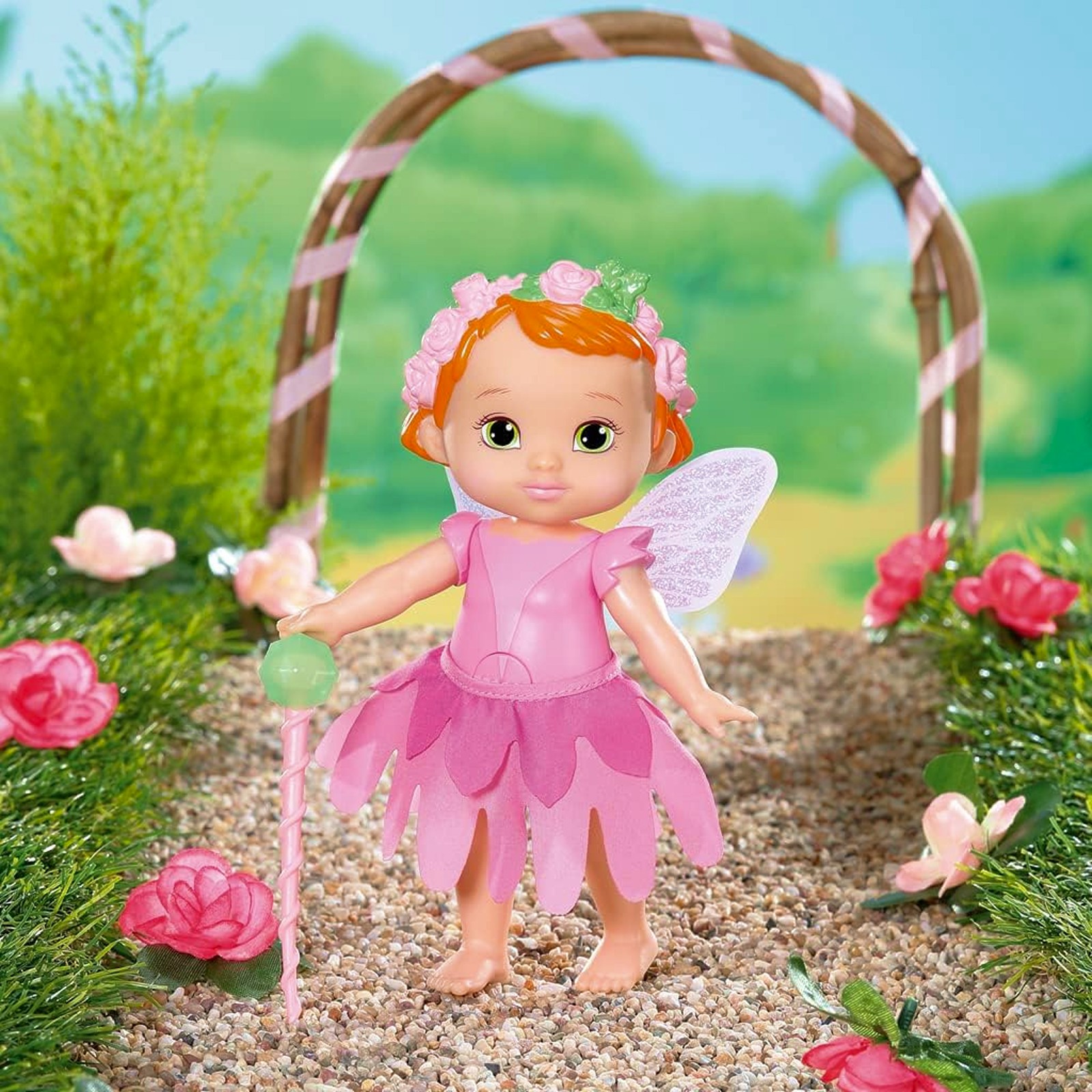 Кукла классическая BABY BORN Storybook Fairy Rose Фея Роза высота 18 см ‎833797 Rose - фото 9