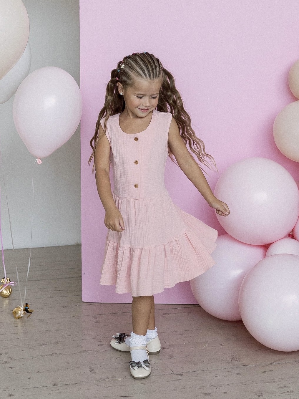 Платье CklonniMillash 4000002розовый - фото 3