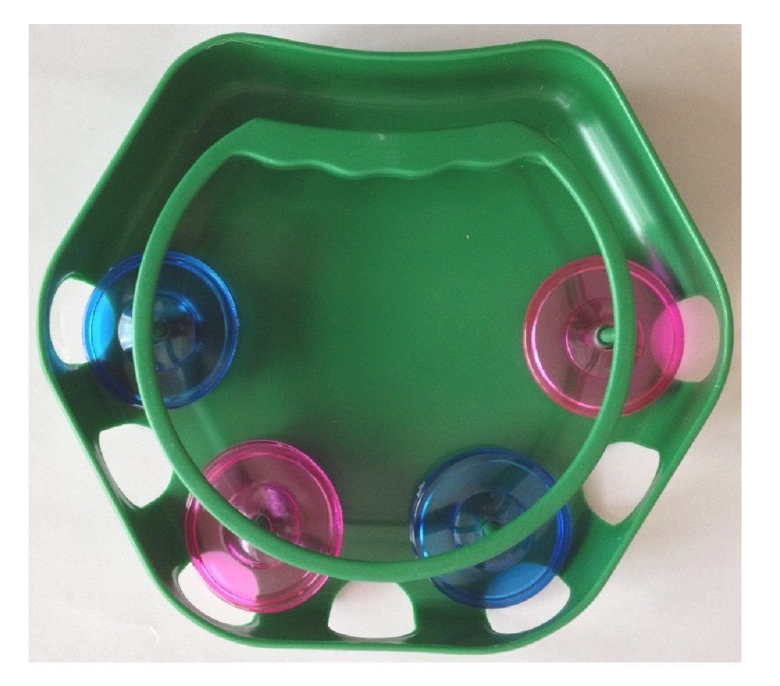 Игрушка музыкальная Domenech Музыкальная игрушка инструмент бубен - фото 3