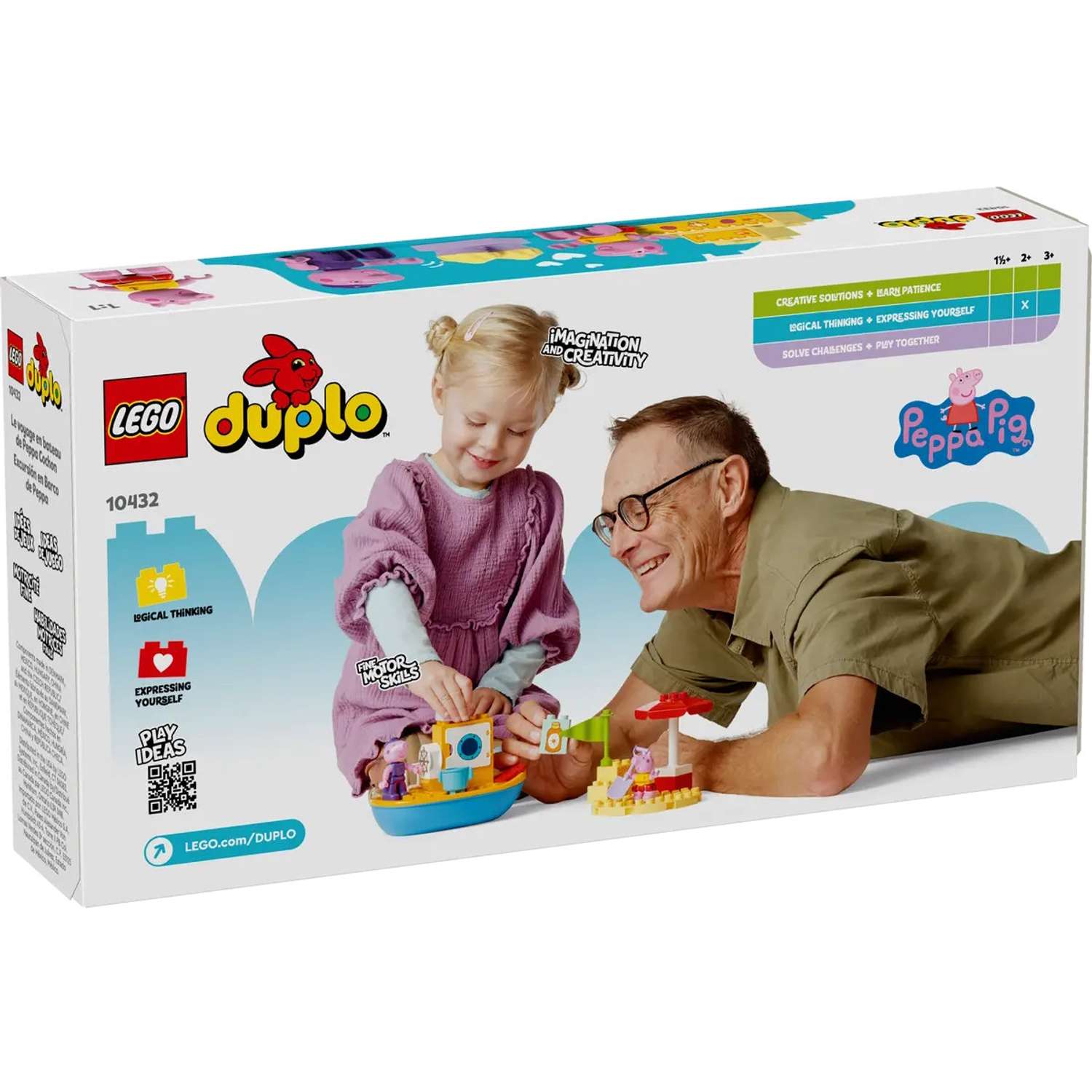 Конструктор LEGO DUPLO Путешествие со Свинкой Пеппой 23 дет. - фото 4