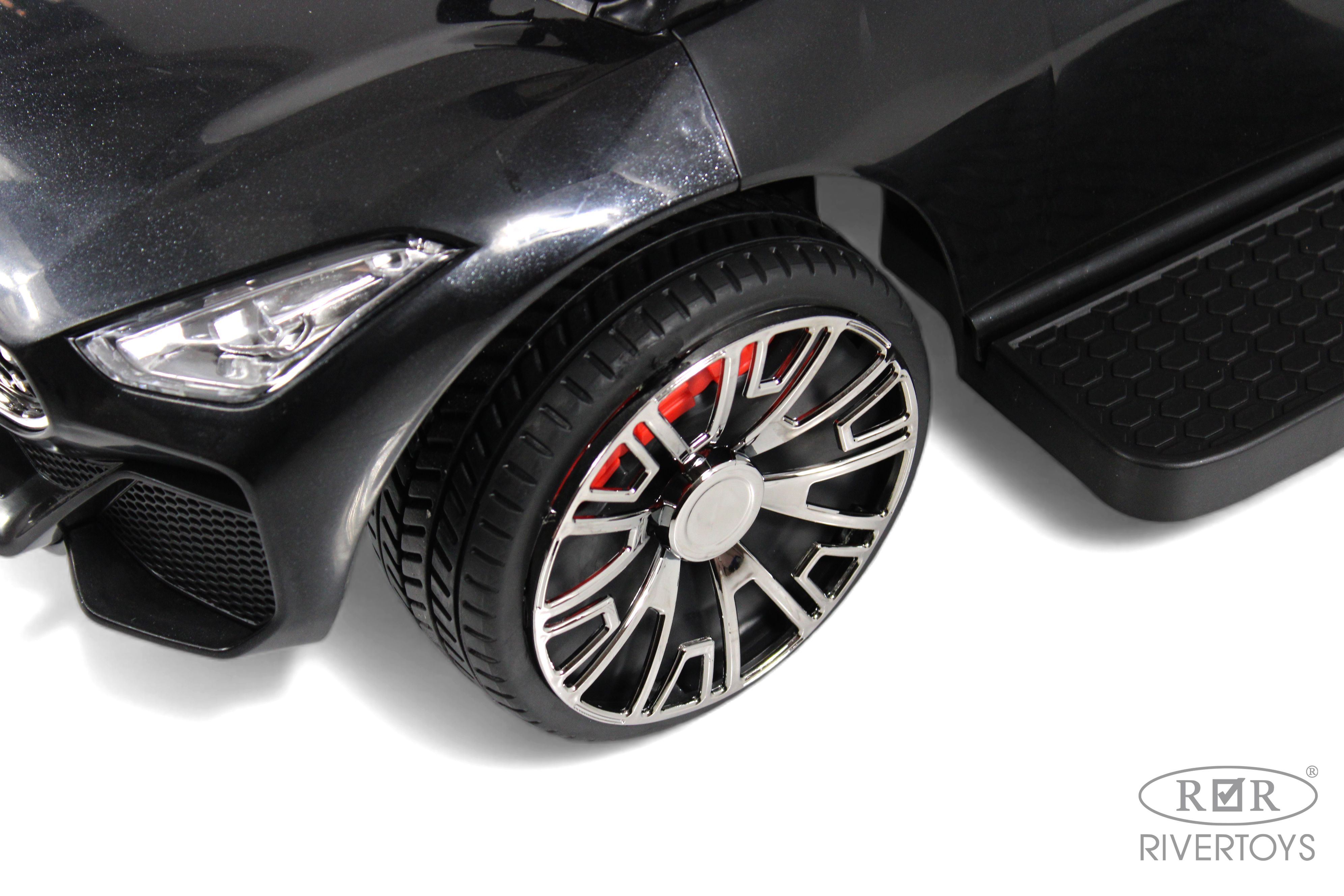 Каталка RIVERTOYS Z005ZZ-BP-BLACK черный - фото 5