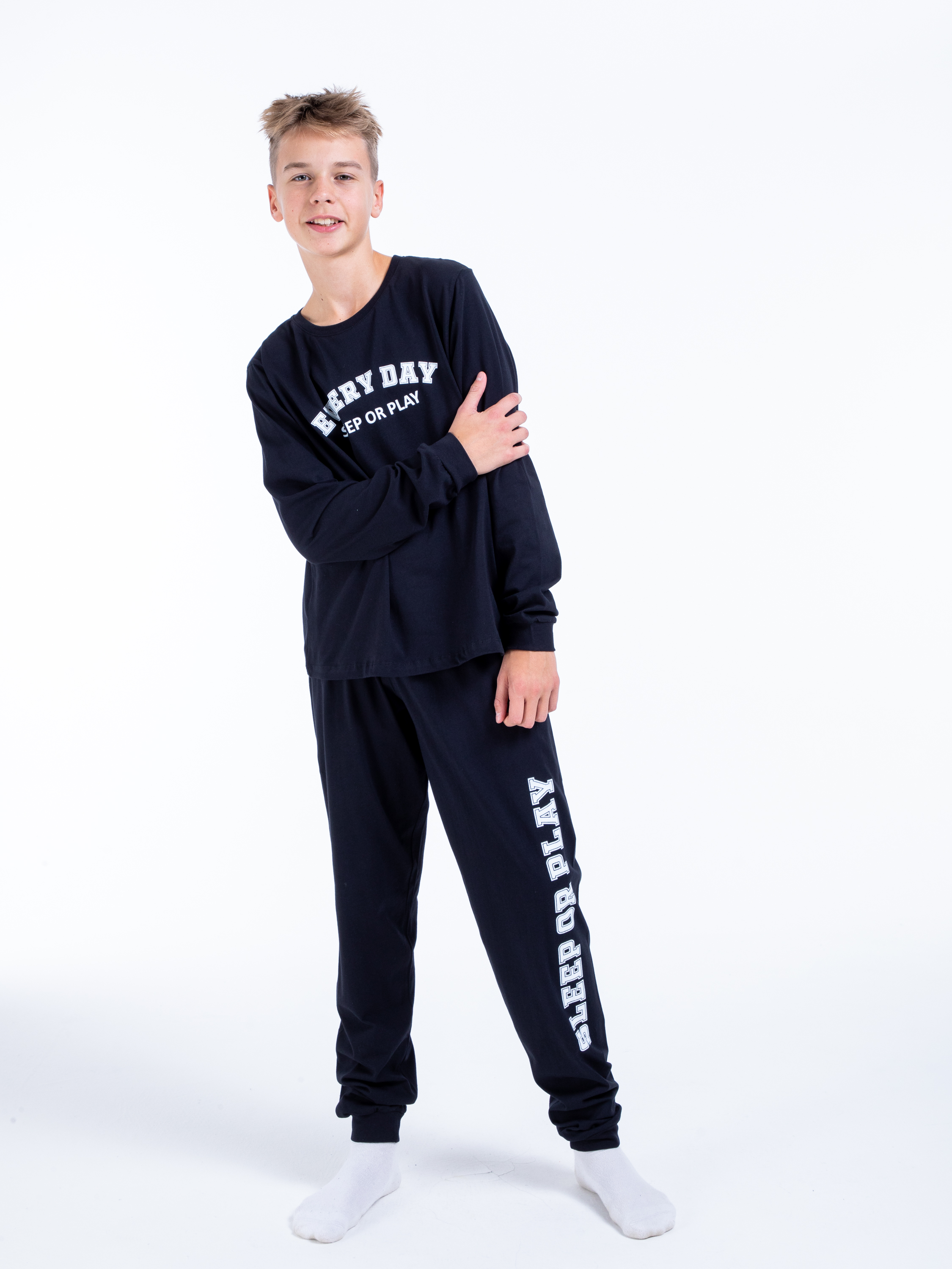 Пижама Lets Go 92268-черный - фото 1