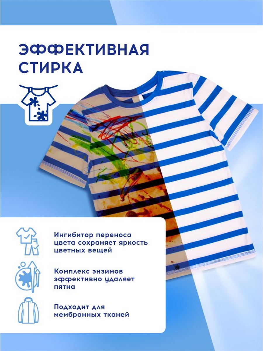 Гель для стирки Kengoo Zero% Color 1.5 л 1 шт. 1 упак. - фото 6