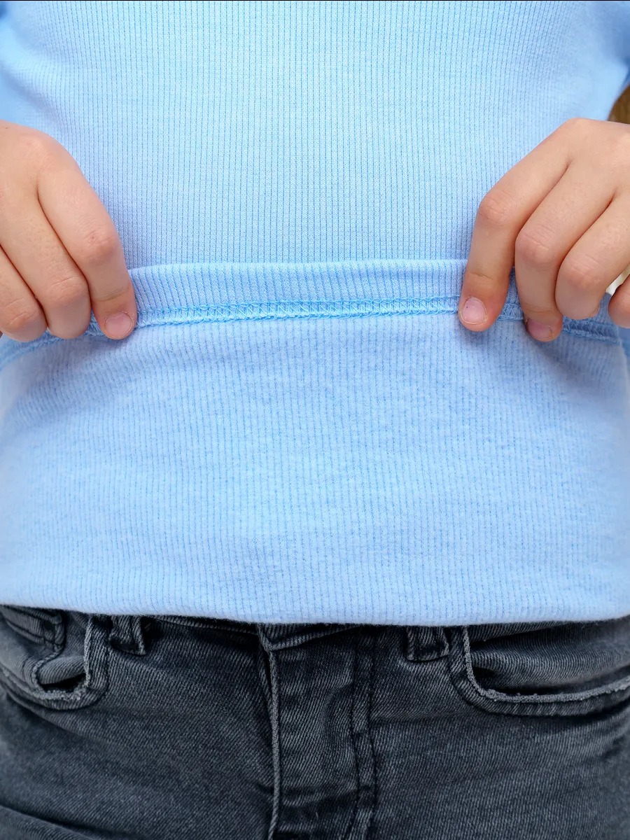 Водолазка TOTEMFOX 231КН2(2)F/голубой меланж - фото 9