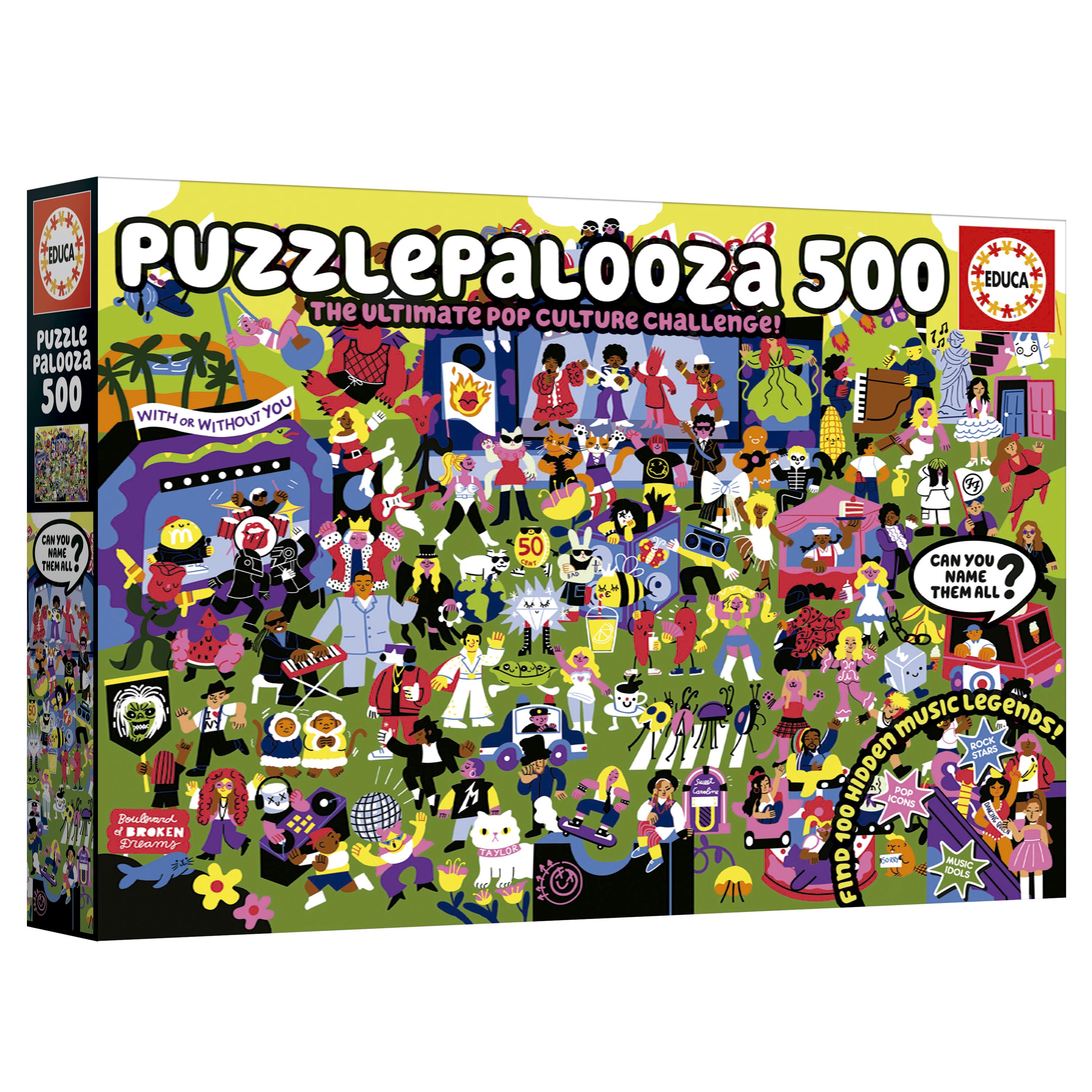 Пазл Educa PuzzlePalooza 500 деталей - фото 8