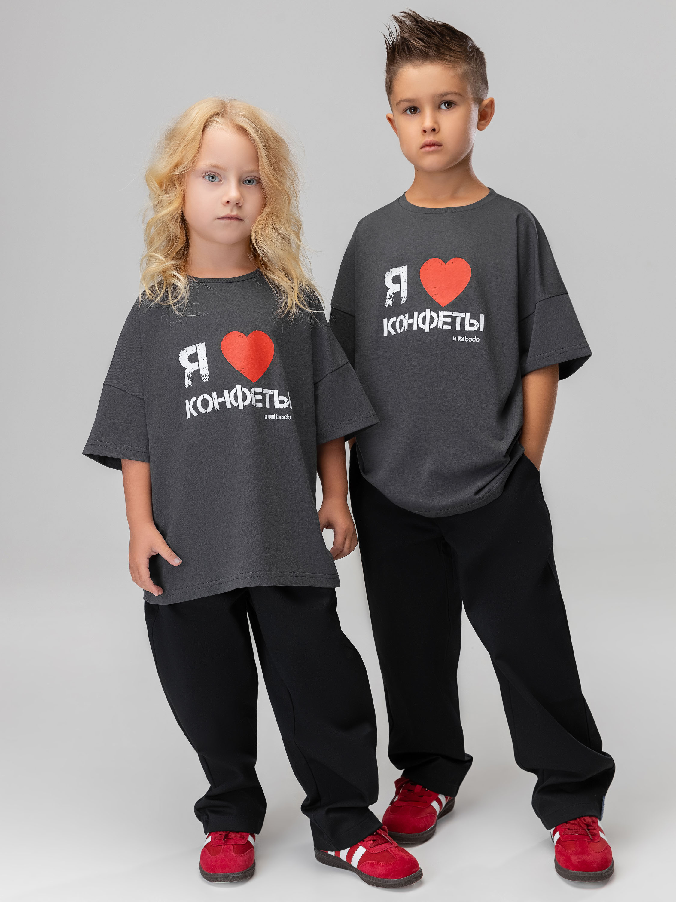 Футболка Bodo 4-475MU_серый - фото 2