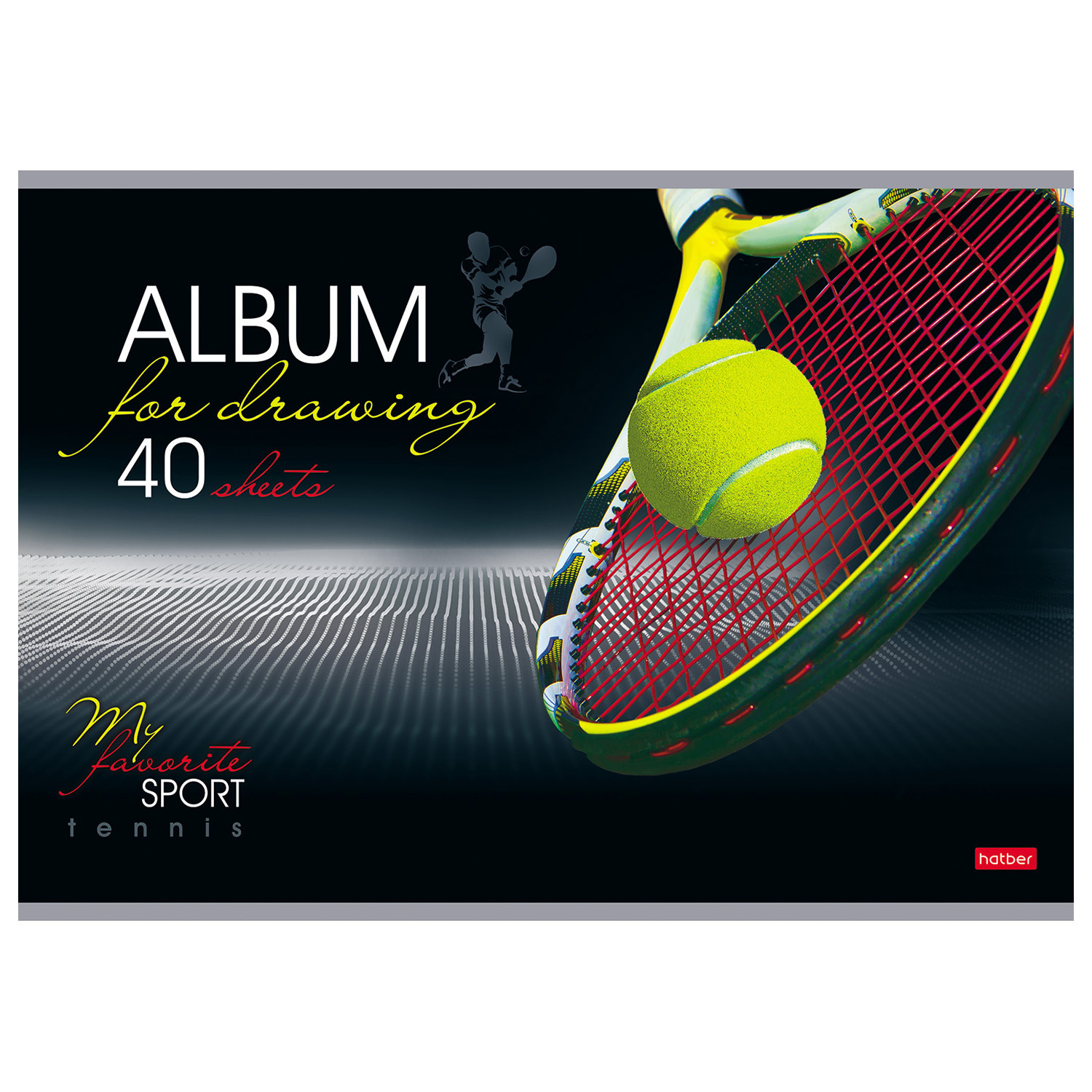 Альбом Hatber А4 40 лист. в ассортименте - фото 2