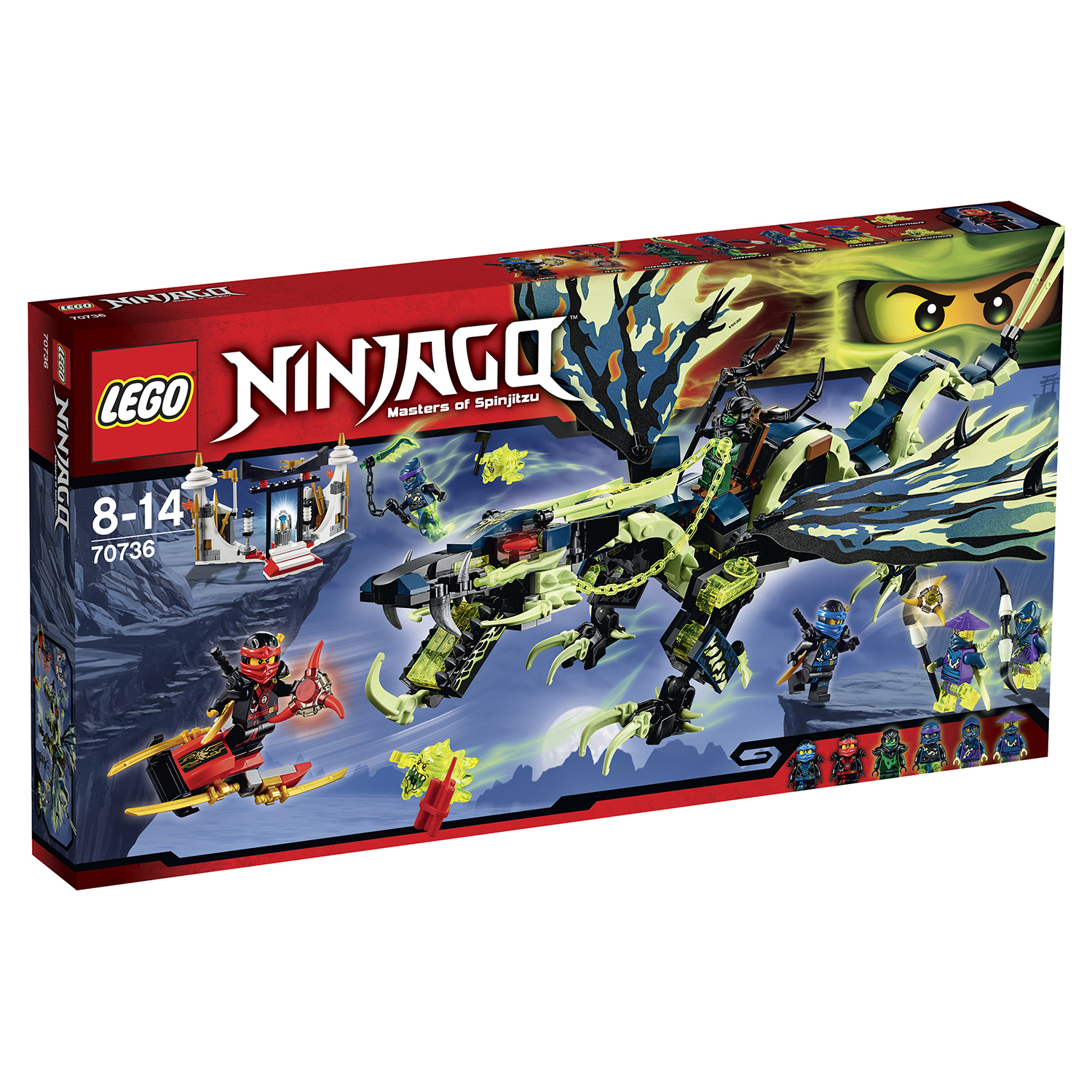 Конструктор LEGO NINJAGO блочный - фото 2