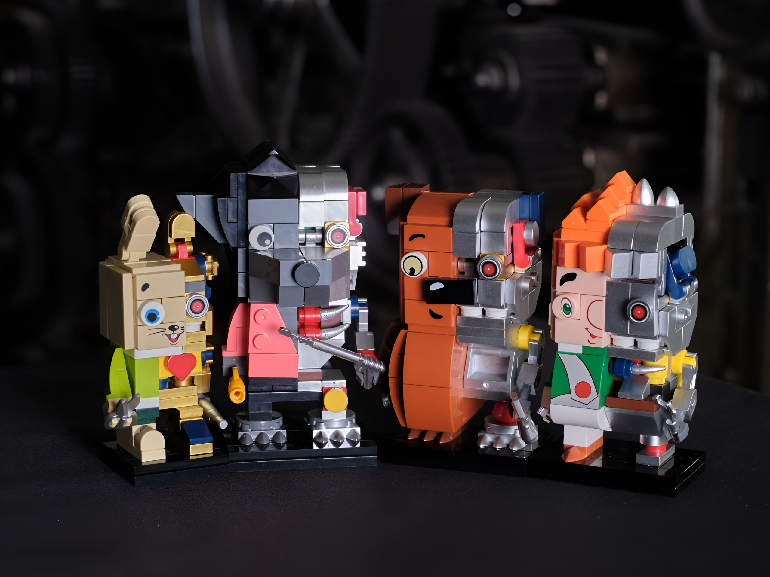 Конструктор brick labs Киборг: Карлсон из мини-блоков 142 дет. - фото 8