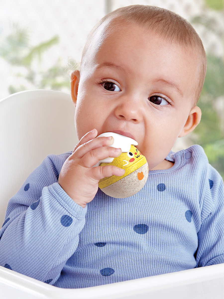 Игрушка Hape погремушка погремушка неваляшка - фото 4