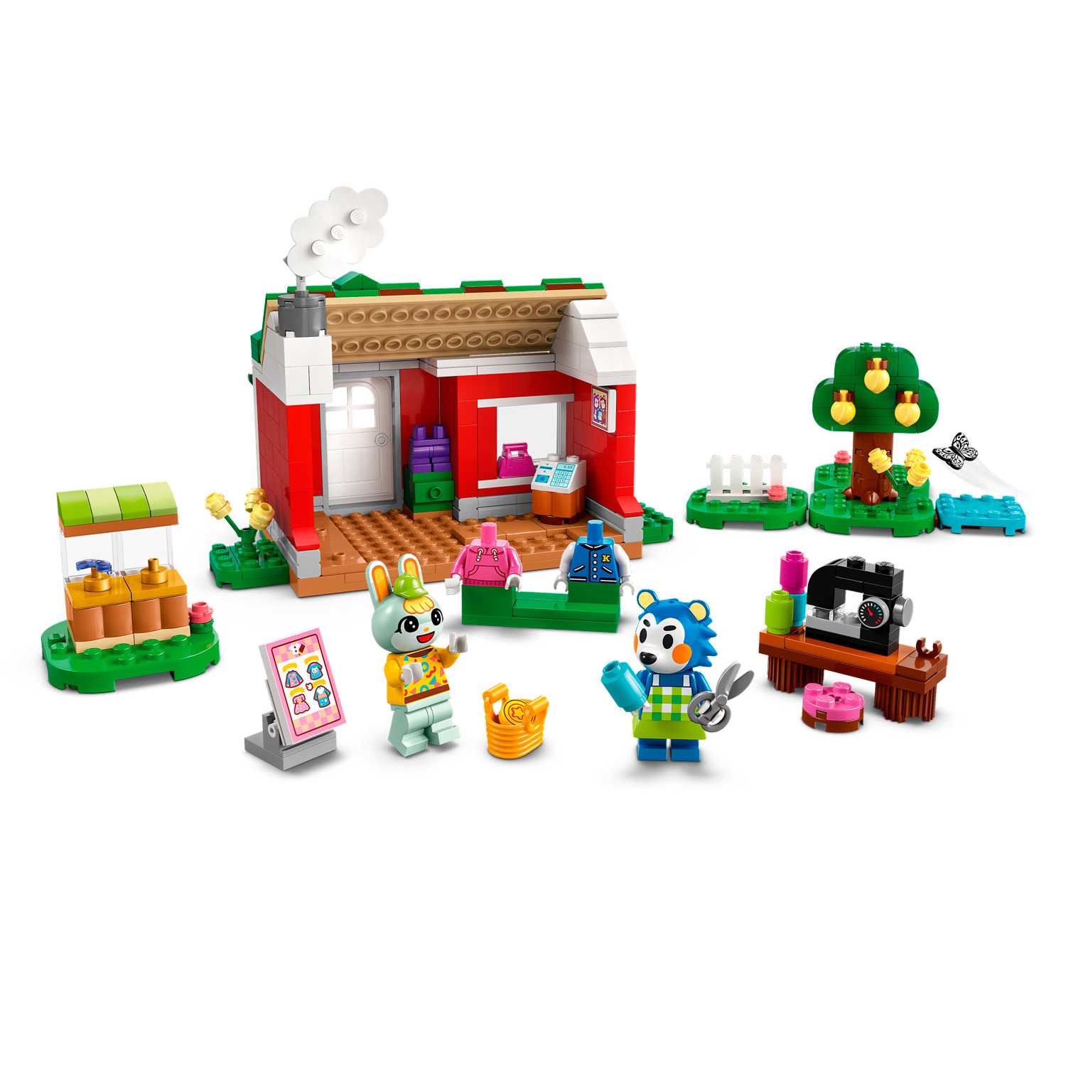 Конструктор LEGO Animal Crossing Магазин одежды Сестёр Эйбл 322 дет. - фото 2