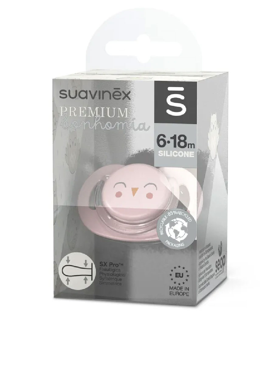 Пустышка Suavinex силикон ортодонтическая от 6 мес. - фото 4