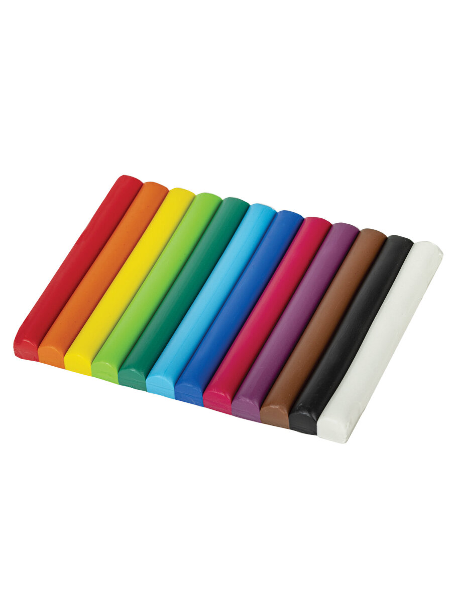 Пластилин Brauberg 12 цв. - фото 3