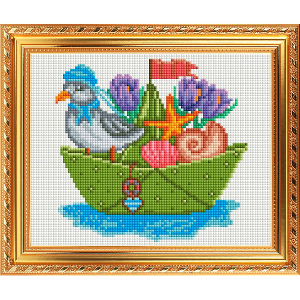 Алмазная мозаика Белоснежка Большое плавание - фото 9