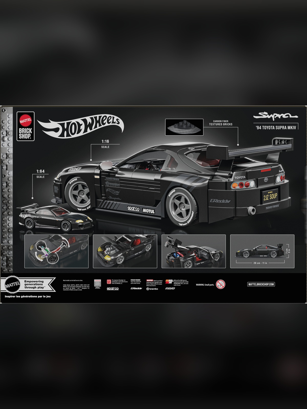 Конструктор Brick Shop TOYOTA SUPRA BRICK SHOP 824 дет. - фото 2