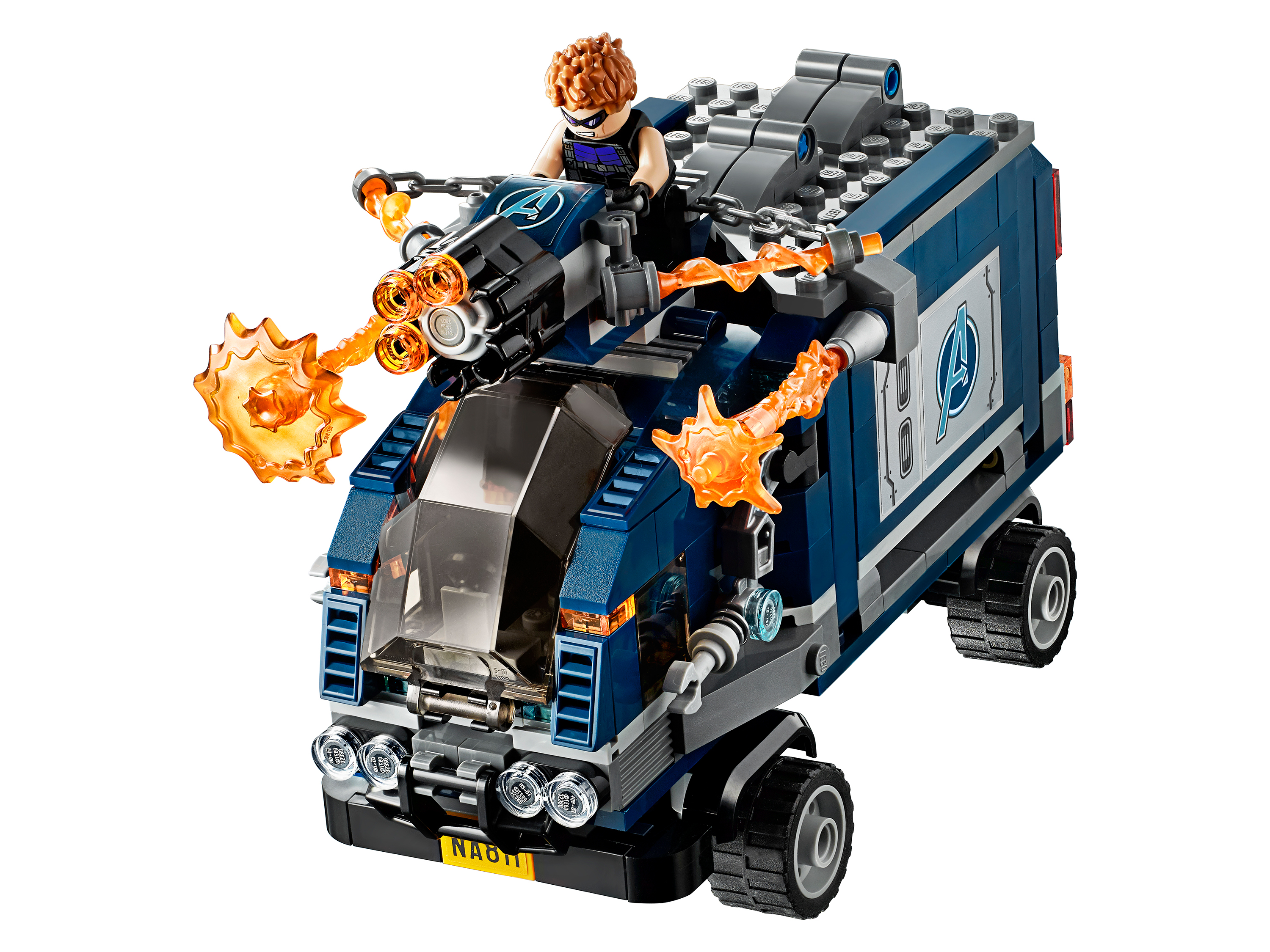 Конструктор LEGO Marvel Super Heroes Нападение на грузовик блочный - фото 7