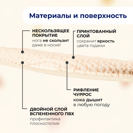 Коврик детский PARKLON Pure Soft Хюгге