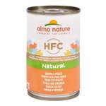 Корм влажный для кошек ALMO NATURE 140г Classic тунец-курица консервированный