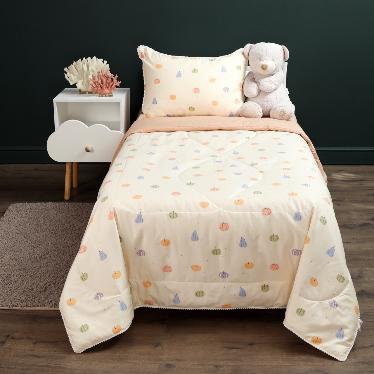 Комплект постельного белья Sofi de Marko Тыковки полутораспальный 3 предм. - фото 1