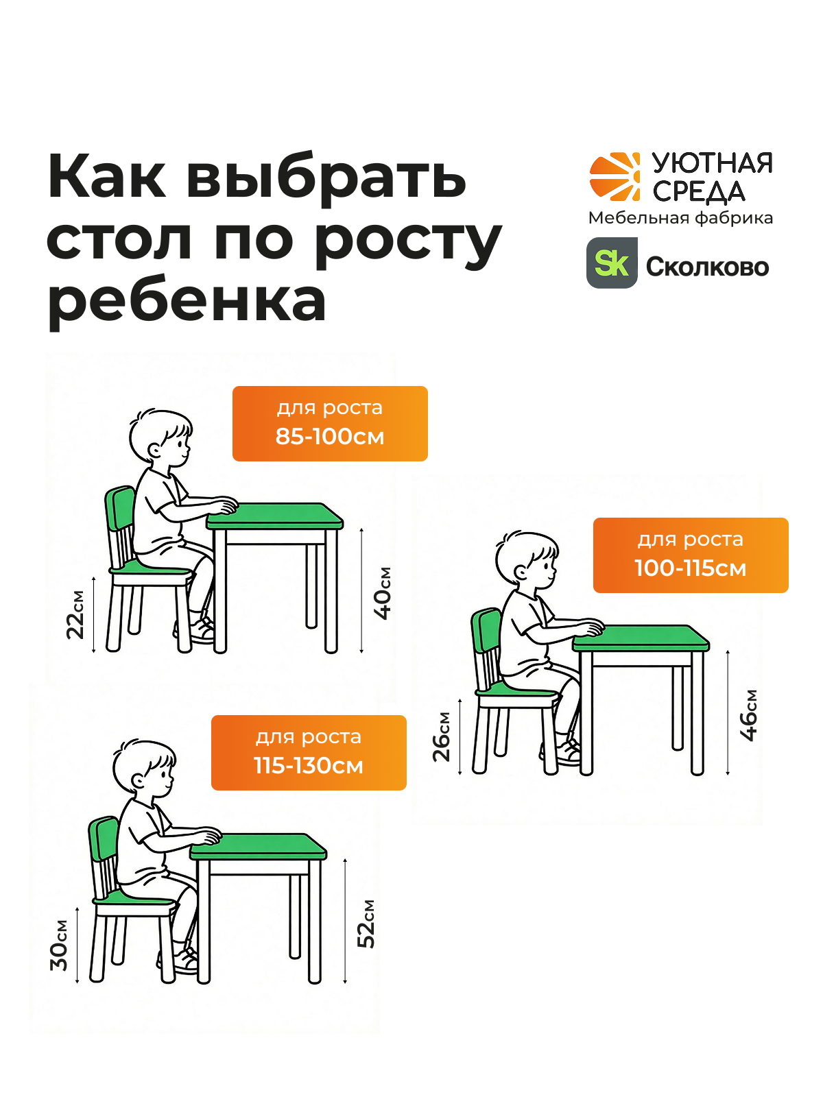 Комплект мебели Уютная среда нераскладной (стол, стул) - фото 6