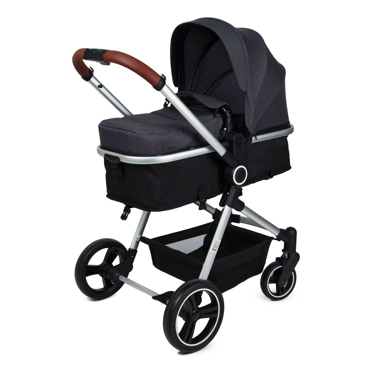 Коляска трансформер Babyton FlexiRide Black-Grey - фото 10