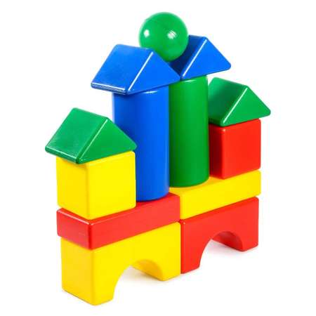Игрушка Green Plast кубики Конструктор