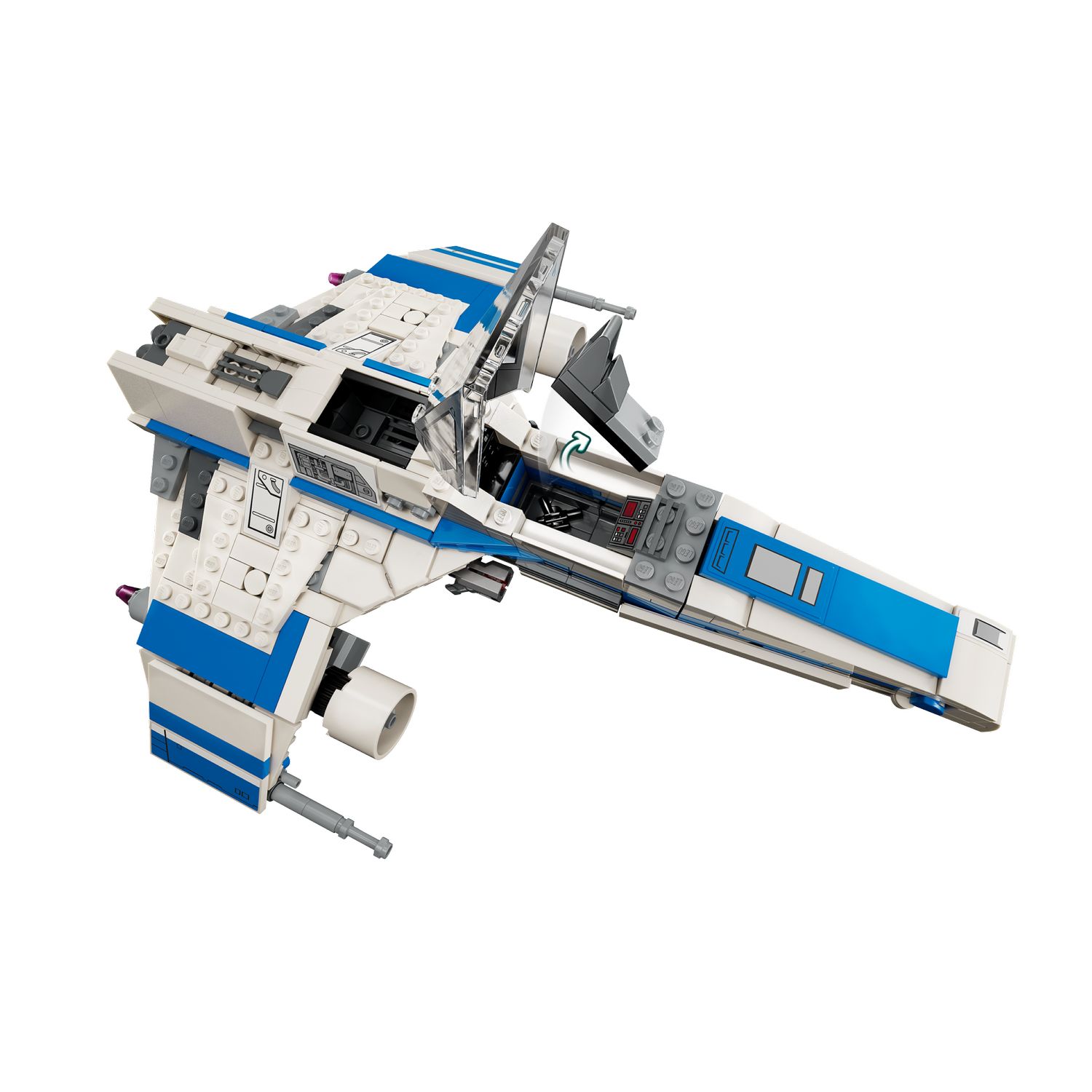 Конструктор LEGO Star Wars E-wing vs ShinHati Starfighter блочный - фото 4
