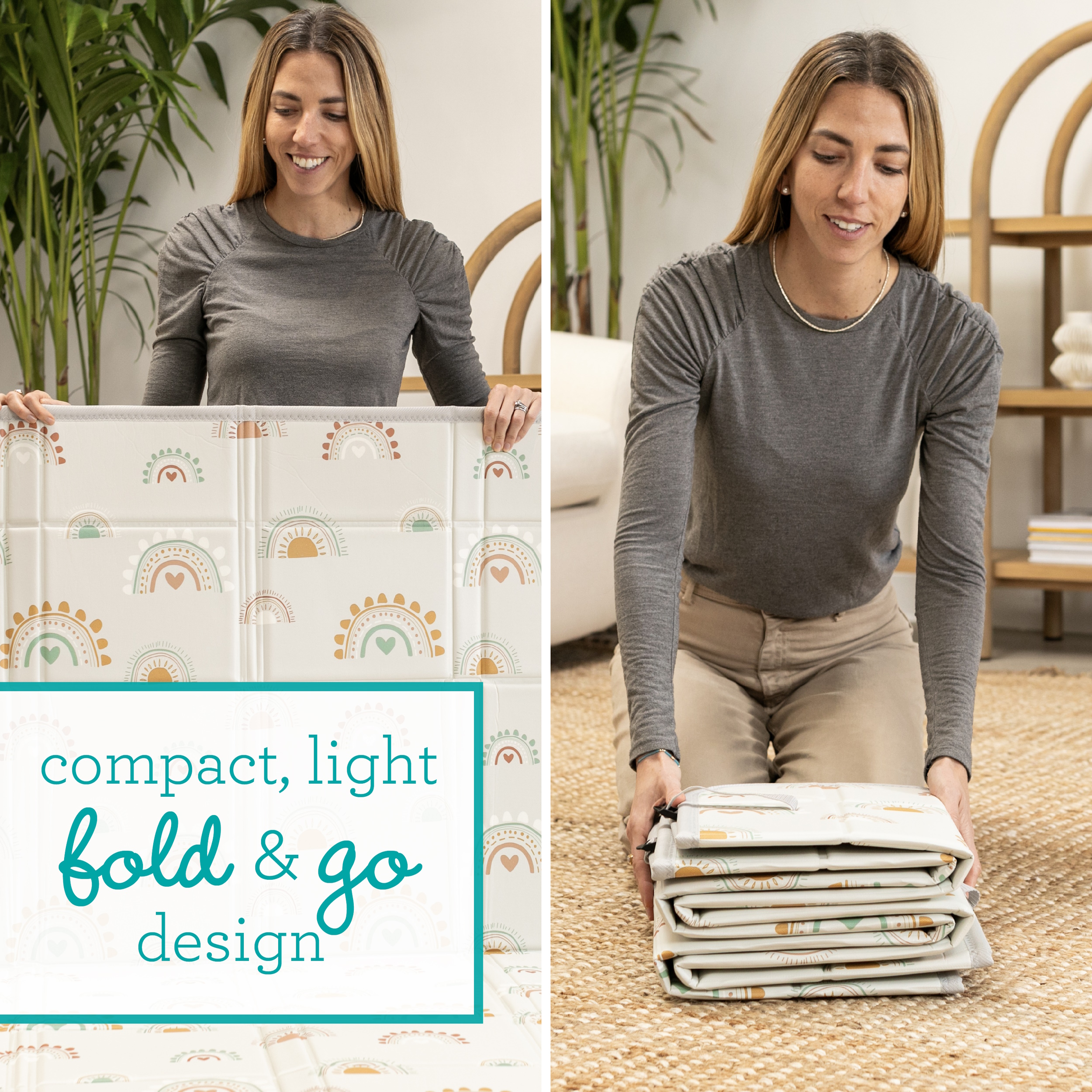 Коврик INFANTINO пенный - фото 10