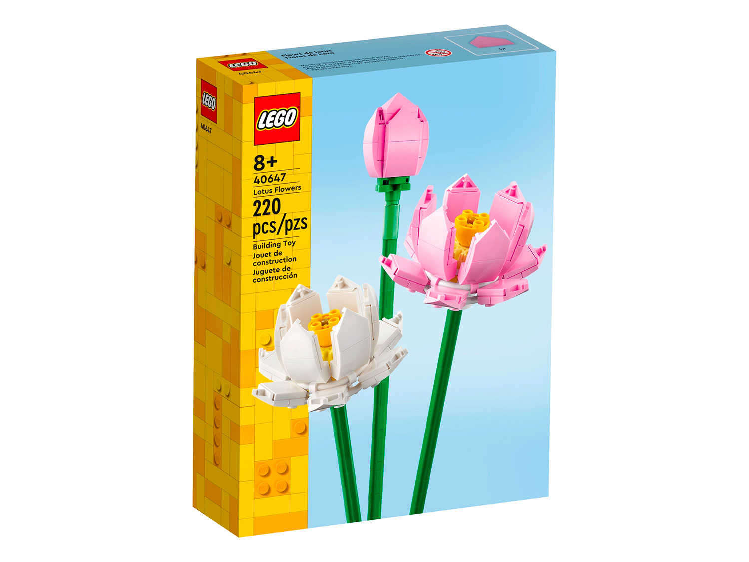 Конструктор LEGO Botanicals Цветы лотоса 220 дет. - фото 2