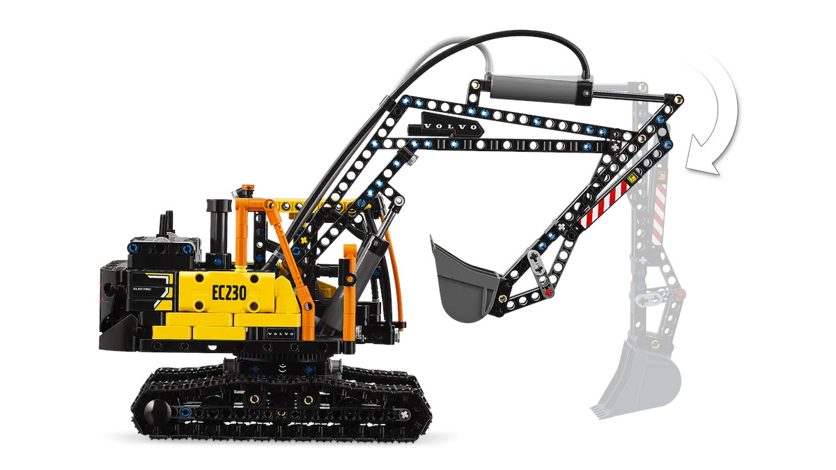 Конструктор LEGO Technic Volvo FMX и EC230 Electric 2274 дет. - фото 6