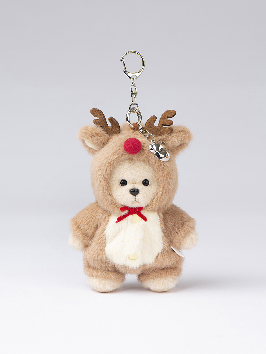 Мягкая игрушка TeddyTales Медведь в костюме Оленя - фото 2