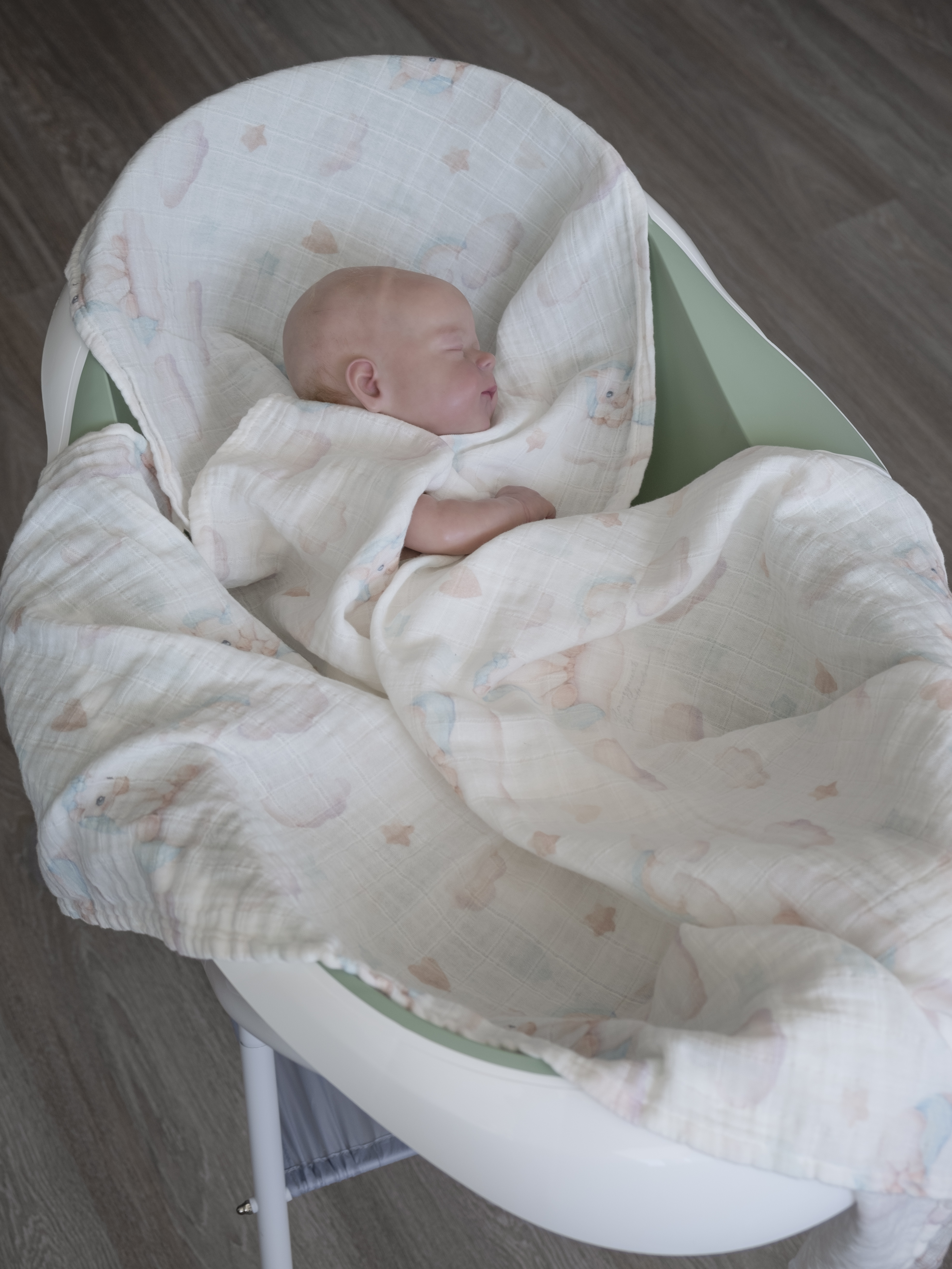 Плед НаследникЪ Выжанова Плед-пеленка 120 x 120 см хлопок - фото 7