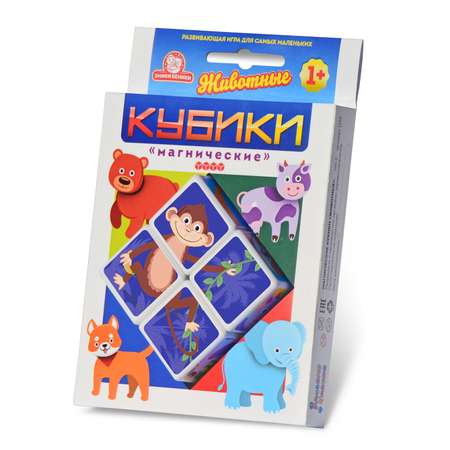 Игрушка Татой кубики Животные