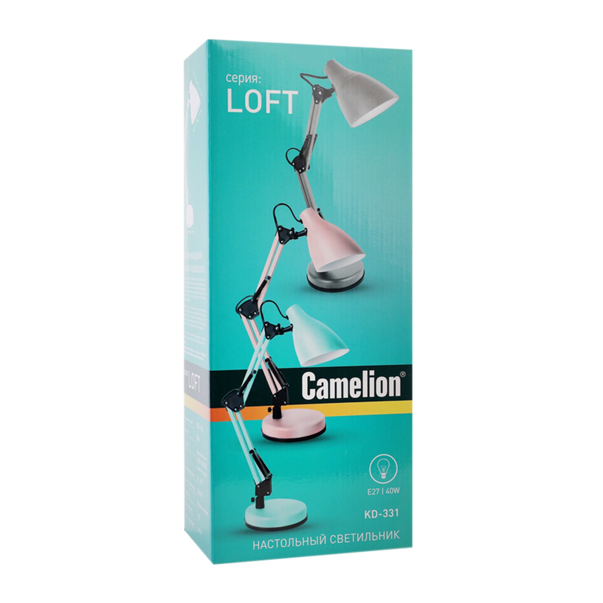 Светильник настольный Camelion KD-331 C26 - фото 11