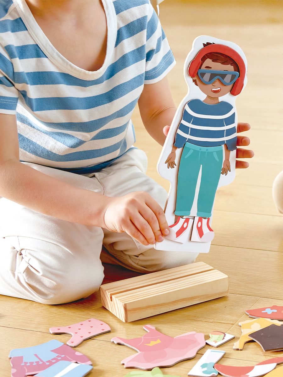 Конструктор Hape магнитный - фото 4