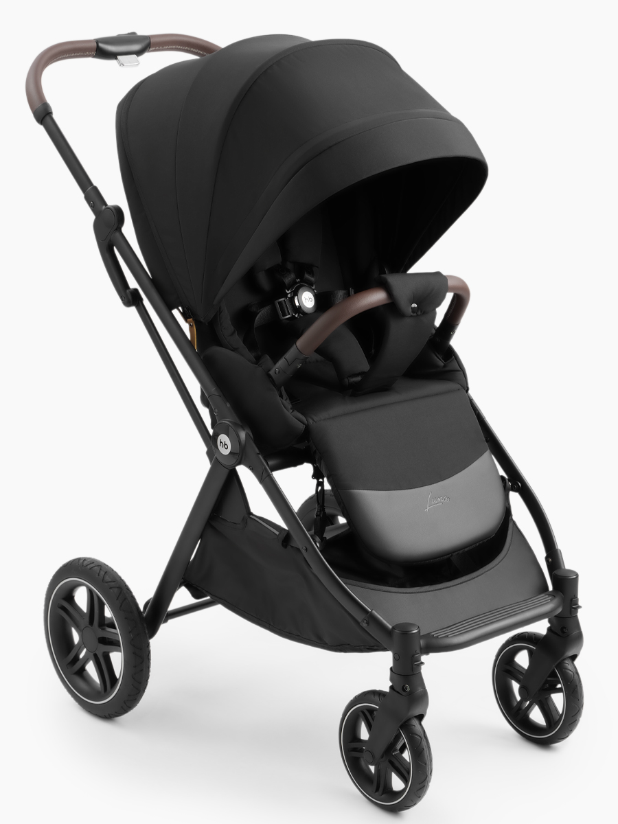 Коляска прогулочная Happy Baby Luna 360 черный - фото 1