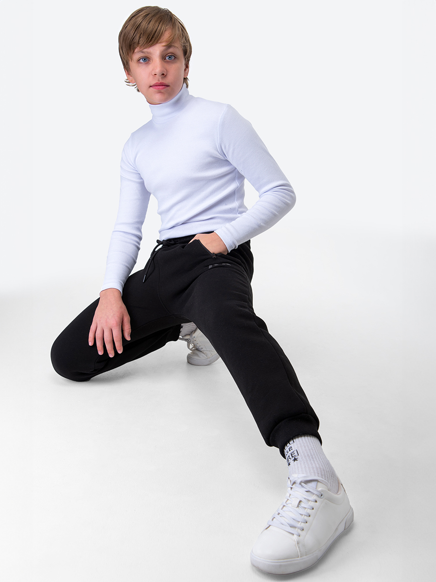 Брюки HappyFox HFJKCA305черный - фото 4