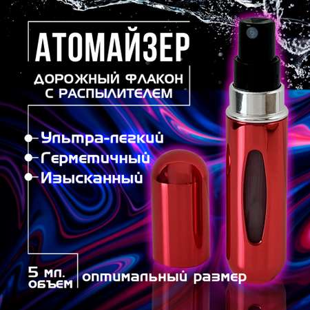Атомайзер флакон для духов Territory пульверизатор с распылителем косметический 5 мл