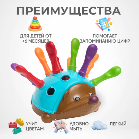 Игрушка Планета творчества сортер Ежик