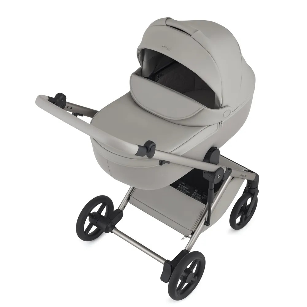 Коляска 2в1 Anex Eli серебряный - фото 2