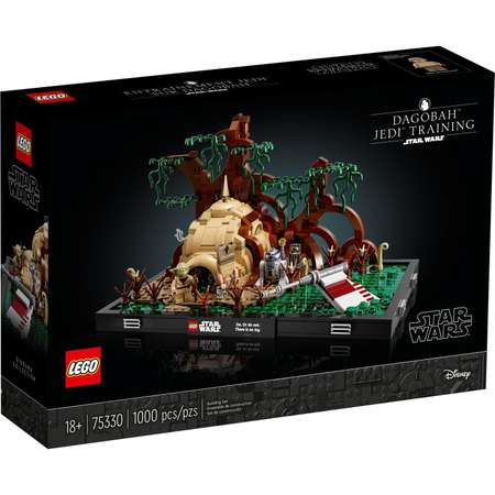 Конструктор LEGO Star Wars Dagobah Jedi Training Diorama блочный