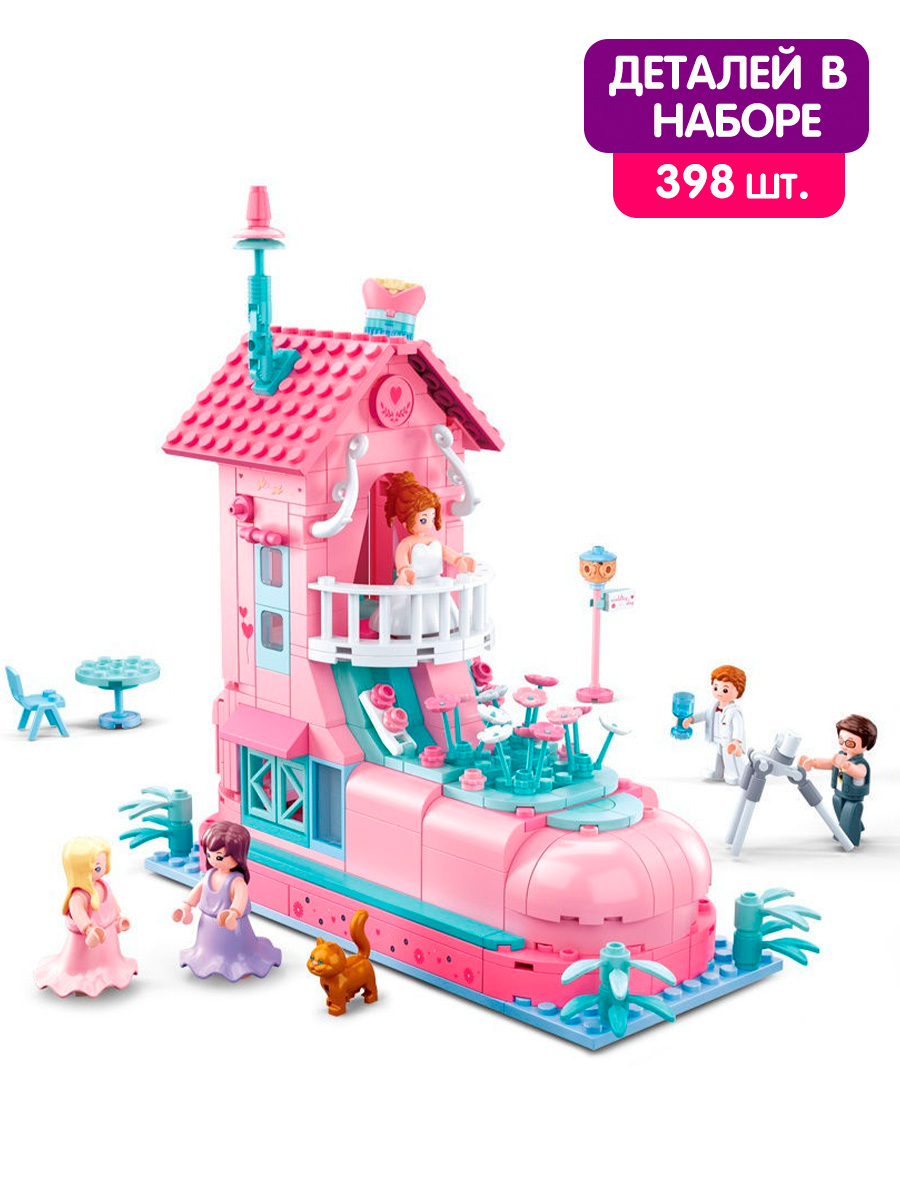 Конструктор SLUBAN 398 дет. - фото 1