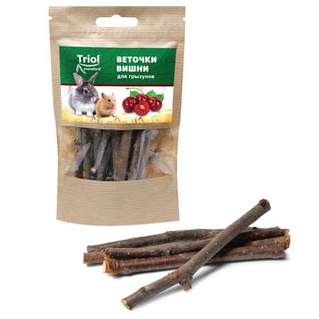 Лакомство для грызунов Triol 40г Standard веточки вишни