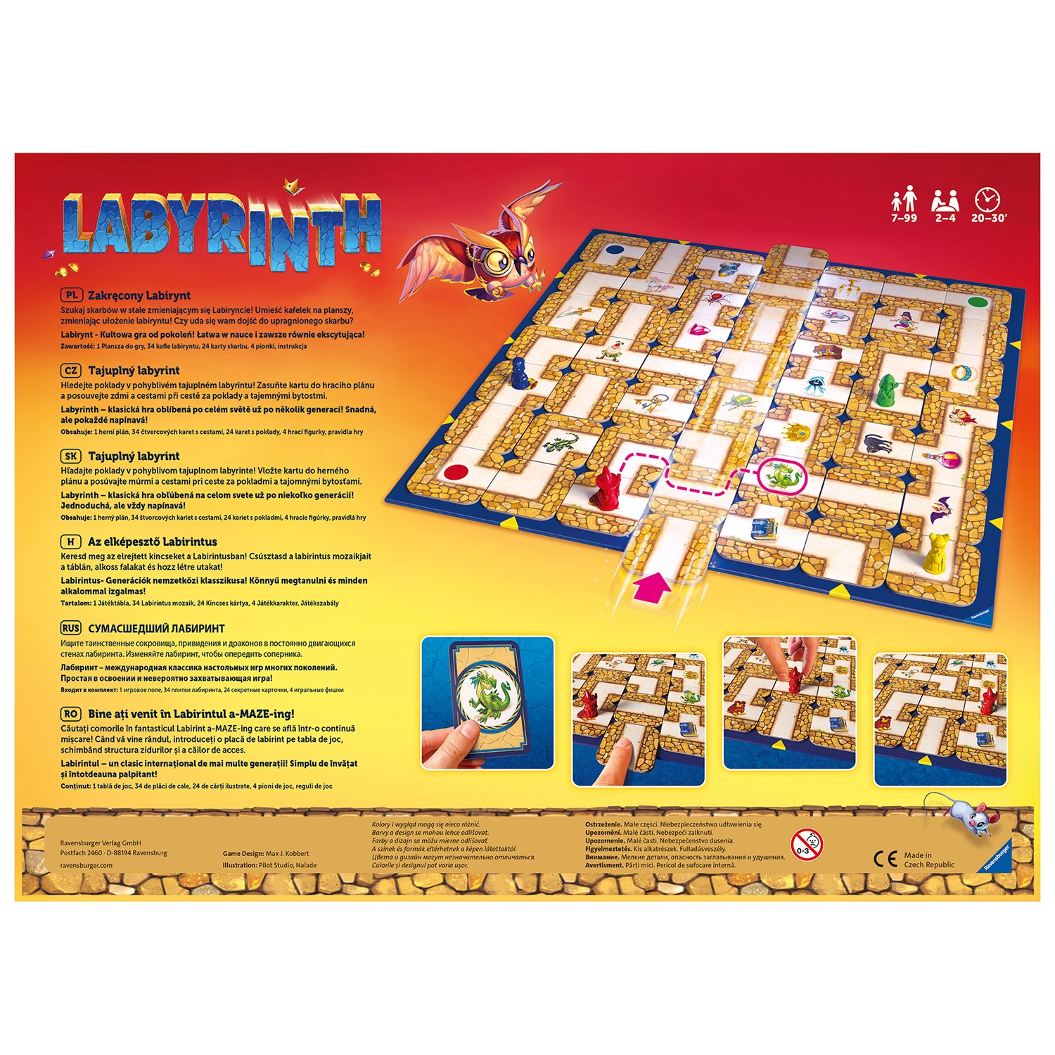 Настольная игра Ravensburger Сумасшедший лабиринт - фото 2
