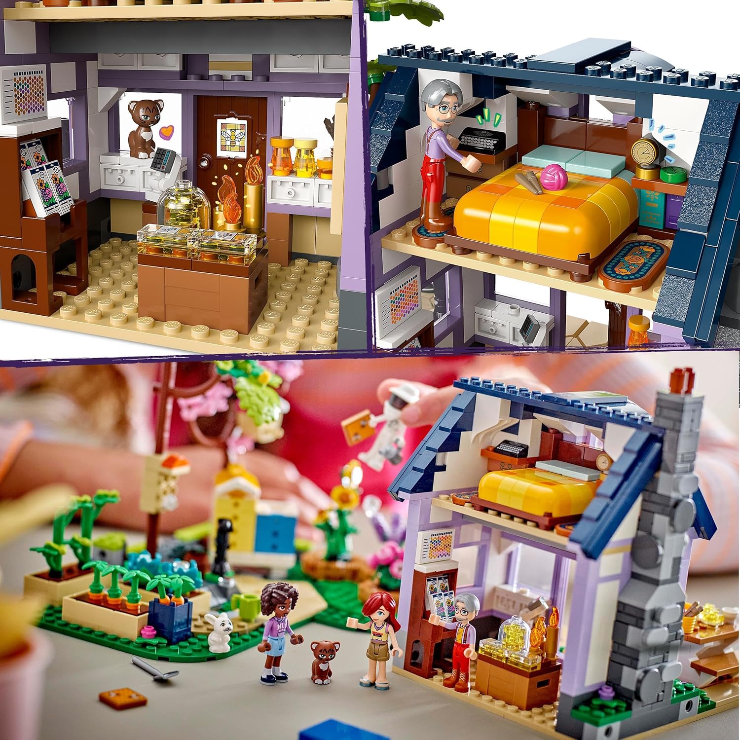 Конструктор LEGO Friends Дом и цветник пчеловода 1161 дет. - фото 4