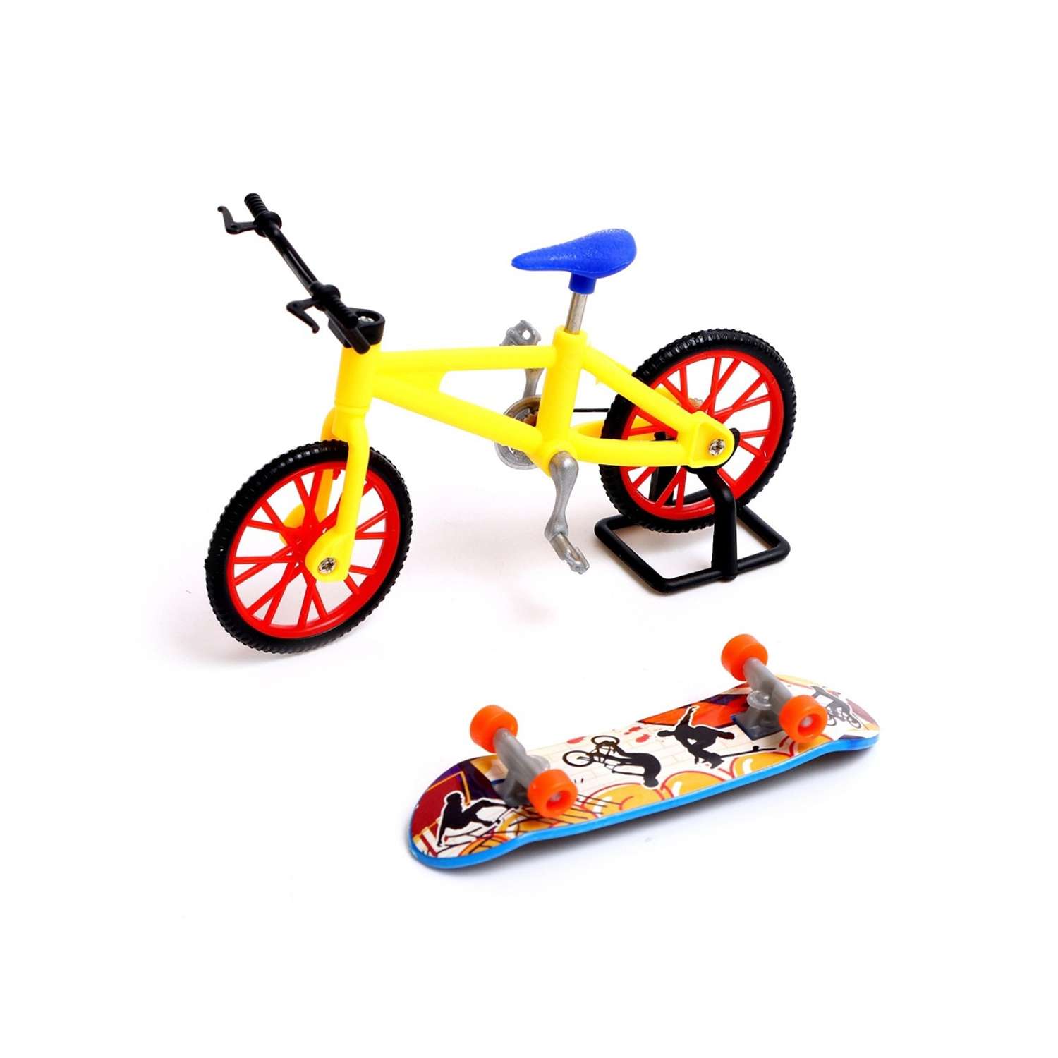 Набор Woow toys пальчиковый скейтборд и велосипед №SL-05425 в ассортименте - фото 2