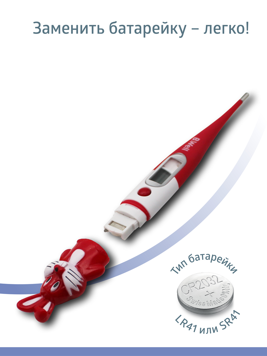 Термометр электронный B.Well - фото 7