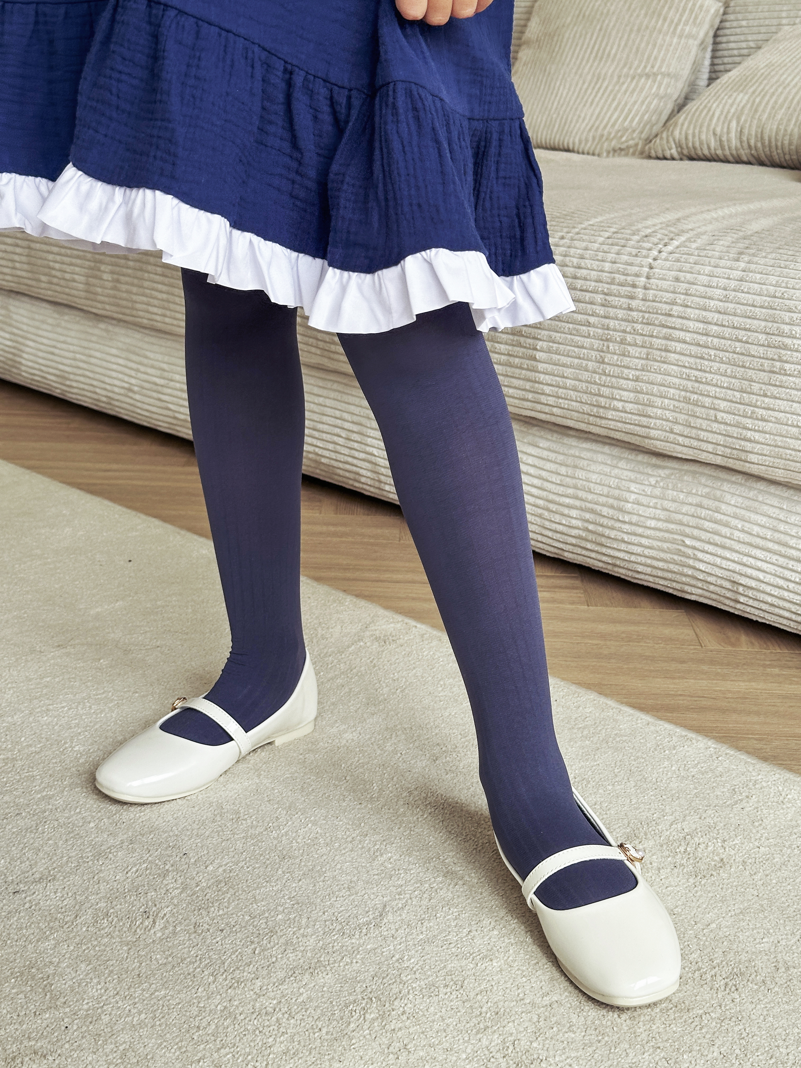Колготки Allure Колготки детские All Silvia 50 синий - фото 4