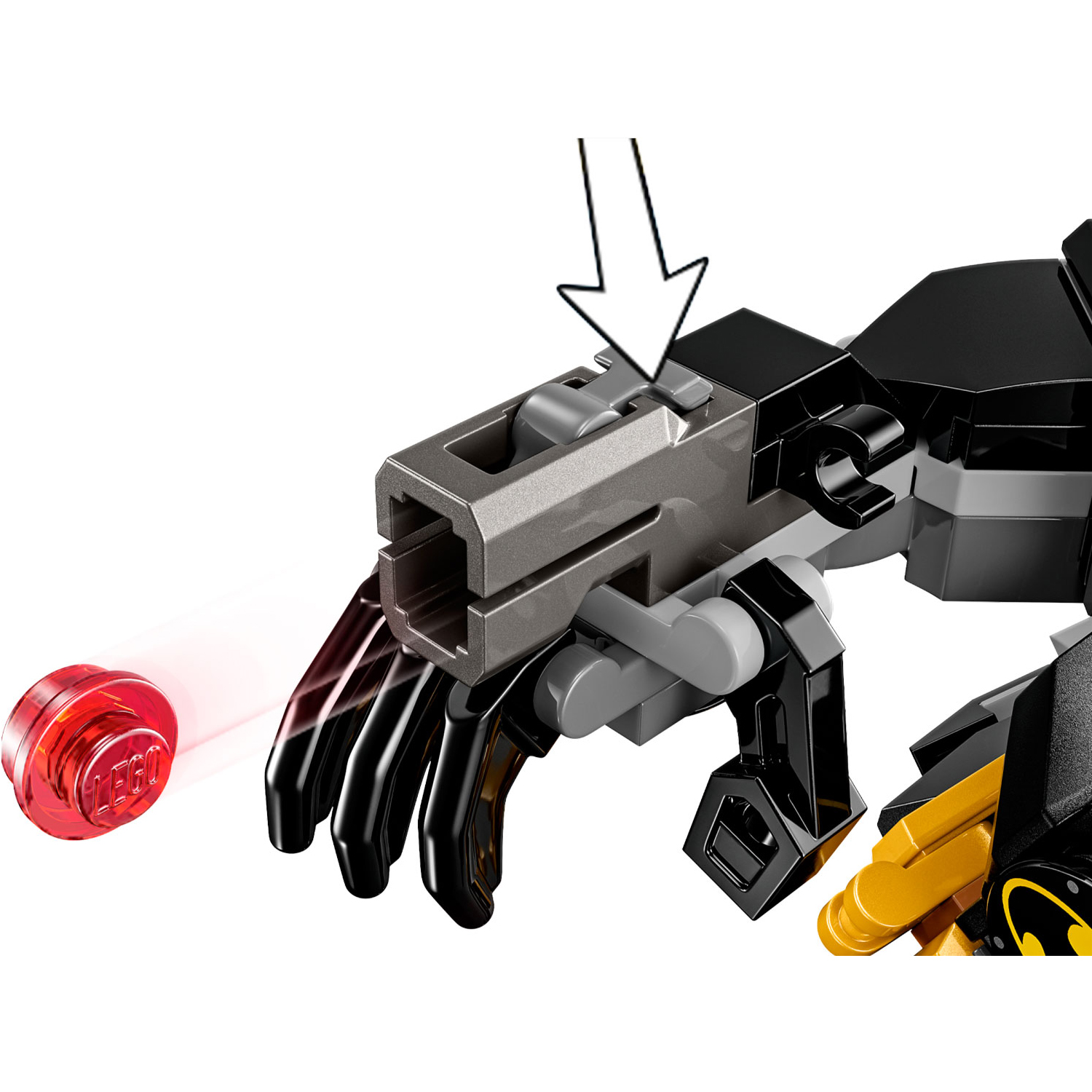 Конструктор LEGO DC Super Heroes Боевой робот Бэтмена 140 дет. - фото 2